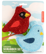 Kikkerland Songbird Scrubber Set