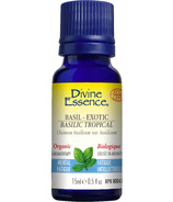 Divine Essence Exotic Basil Organic Essential Oil