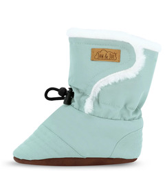 Jan & Jul Stay-Put Winter Booties Dusty Mint