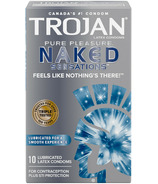 Trojan Naked Sensations Pure Pleasure Préservatifs lubrifiés en latex