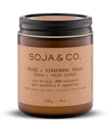Soja & Co Soy Wax Candle Peach + Ginger