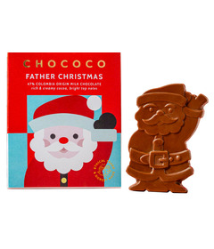 Chococo Milk Chocolate Santa Bar
