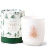 Paddywax Boxed White Candle Cypress & Fir