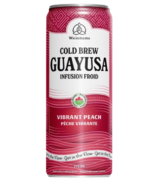 Waísamama Cold Brew Guayusa - Pêche vibrante 