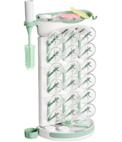 Momcozy DIY Larger Bottle Drying Rack for 18 Bottles