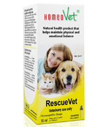 HomeoVet RescueVet Suppléments pour animaux de compagnie