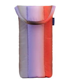 BAGGU Puffy Glasses Sleeve Gradient Stripe Poppy & Lilac