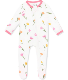 Kyte BABY Zippered Footie Tulip