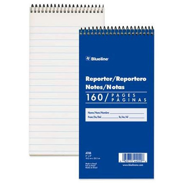 Blueline Reporter\'s Notebook Blueline Reporter\'s Notebook