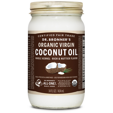 Dr. Bronner\'s Organic Whole Kernel Virgin Coconut Oil Dr. Bronner\'s Organic Whole Kernel Virgin Coconut Oil