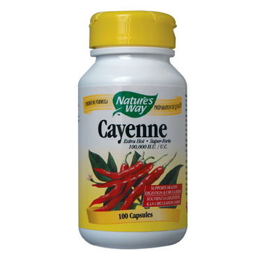 Nature\'s Way Cayenne Extra Hot 100,000 HU Nature\'s Way Cayenne Extra Hot 100,000 HU