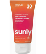 ATTITUDE Sunly Adult Mineral Sunscreen SPF 30 Fleur d’oranger