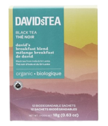 DAVIDsTEA Pack de 12 Sachets David’s Breakfast Blend