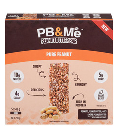 PB&Me Peanut Butter Bar Pure Peanut