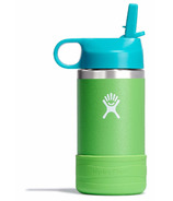 Hydro Flask Kids Wide Mouth Straw Cap and Boot Grass