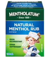 Mentholatum Natural Menthol Rub Ointment