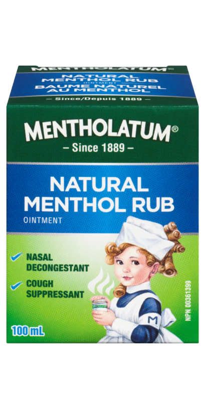 Buy Mentholatum Natural Menthol Rub Ointment at Well.ca | Free