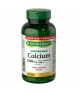 Nature's Bounty Calcium absorbable avec vitamine D3