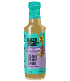 Naked & Saucy Creamy Sesame Ginger Dressing