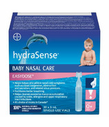 Gouttes nasales de solution saline Simplidose pour bébé de HydraSense