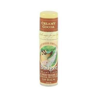 Badger Cocoa Butter Lip Balm Stick Creamy Cocoa Badger Cocoa Butter Lip Balm Stick Creamy Cocoa