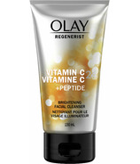 Olay nettoyant pour le visage Regenerist vitamine C + peptide 24, sans parfum