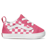 Vans Infant Old Skool Crib Shoes Checkerboard Chèvrefeuille