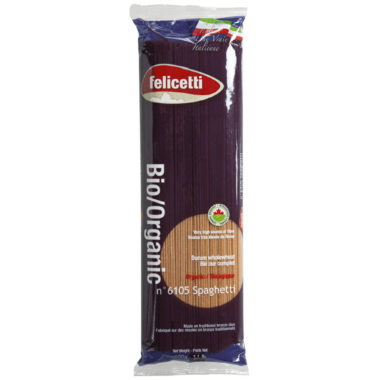 Felicetti Organic Whole Wheat Spaghetti Felicetti Organic Whole Wheat Spaghetti