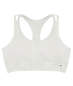 Q for Quinn Organic Racerback Sports Bra Natural