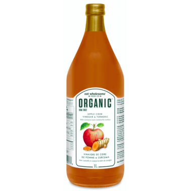 Eat Wholesome Organic Apple Cider Vinegar with Tumeric & Cinnamon Eat Wholesome Organic Apple Cider Vinegar with Tumeric & Cinnamon
