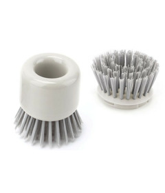 Danesco Palm Dish Brush With Replacement White