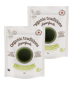 Organic Traditions Supergreens Cucumber Melon Bundle
