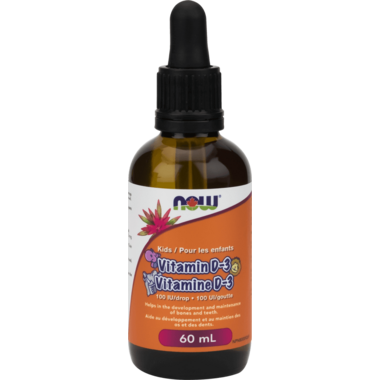 NOW Foods Kids Vitamin D-3 Liquid Drops NOW Foods Kids Vitamin D-3 Liquid Drops