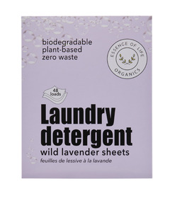 Essence of Life Organics Laundry Sheets Wild Lavender