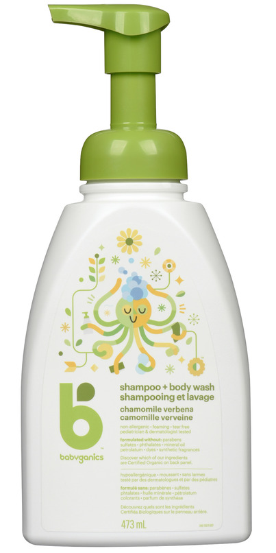 babyganics conditioning shampoo and body wash