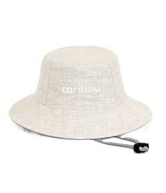 Caribou Bucket Hat Ecru White