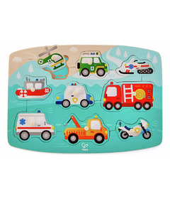 Hape Emergency Peg Puzzle