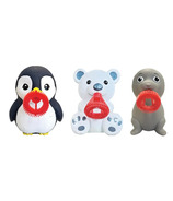 Crazy Ice Bubbles Lil Squeezers Seal, Penguin and White Bear