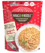 Miracle Noodle Spaghetti aux nouilles avec sauce Marinara Repas prêt à consommer