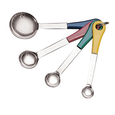 Fox Run Brands 5-Pieces Plastic Measuring Spoon Set