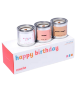 Mala The Brand Set de bougies parfumées Happy Birthday