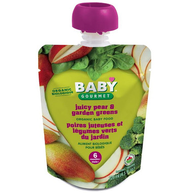 Baby Gourmet Juicy Pear and Garden Greens Baby Food Baby Gourmet Juicy Pear and Garden Greens Baby Food