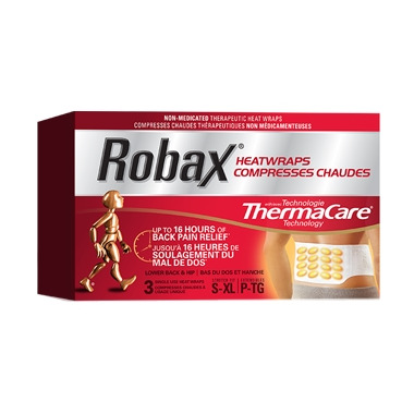 Robax HeatWraps with ThermaCare Technology Lower Back & Hip Robax HeatWraps with ThermaCare Technology Lower Back & Hip