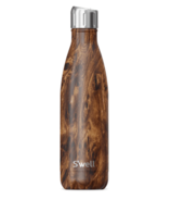S'well Bottle with Sports Cap Teakwood