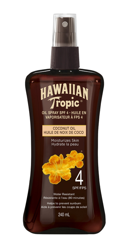 hawaiian tropic sunscreen spray