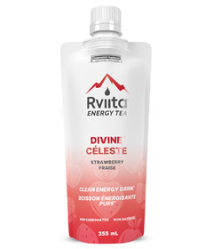 Rviita Energy Tea Clean Energy Drink Divine Strawberry