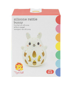 Tiger Tribe Silicone Rattle Bunny