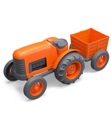 Green Toys tracteur orange