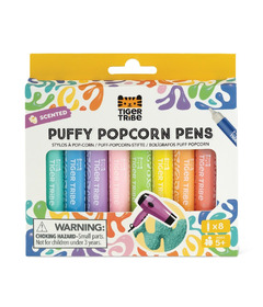 Tiger Tribe Scented Puffy Popcorn Pens