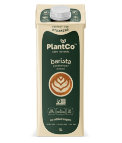 PlantCo Barista Cashew + Oat Beverage 
